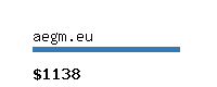 aegm.eu Website value calculator