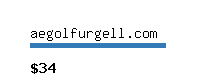 aegolfurgell.com Website value calculator