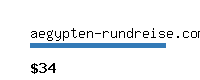 aegypten-rundreise.com Website value calculator