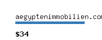 aegyptenimmobilien.com Website value calculator