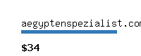 aegyptenspezialist.com Website value calculator