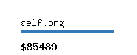 aelf.org Website value calculator