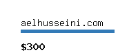 aelhusseini.com Website value calculator