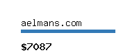 aelmans.com Website value calculator