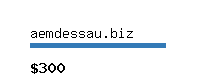 aemdessau.biz Website value calculator