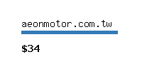 aeonmotor.com.tw Website value calculator