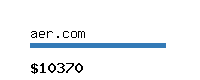 aer.com Website value calculator