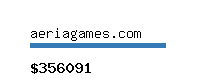 aeriagames.com Website value calculator