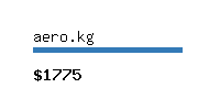 aero.kg Website value calculator