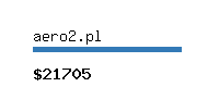 aero2.pl Website value calculator