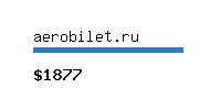 aerobilet.ru Website value calculator