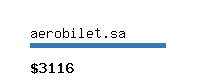 aerobilet.sa Website value calculator