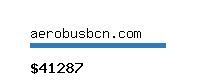 aerobusbcn.com Website value calculator