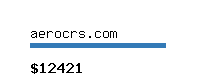 aerocrs.com Website value calculator