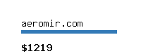 aeromir.com Website value calculator