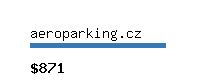 aeroparking.cz Website value calculator