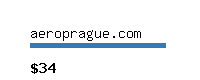 aeroprague.com Website value calculator