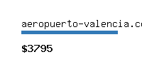 aeropuerto-valencia.com Website value calculator