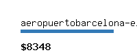 aeropuertobarcelona-elprat.com Website value calculator