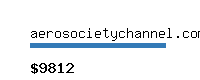 aerosocietychannel.com Website value calculator