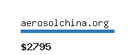 aerosolchina.org Website value calculator