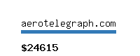 aerotelegraph.com Website value calculator