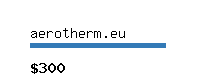 aerotherm.eu Website value calculator