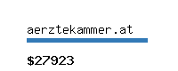 aerztekammer.at Website value calculator