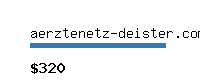 aerztenetz-deister.com Website value calculator