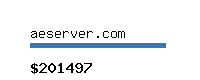 aeserver.com Website value calculator