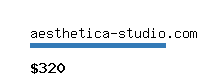 aesthetica-studio.com Website value calculator
