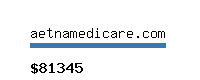 aetnamedicare.com Website value calculator