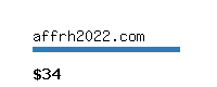 affrh2022.com Website value calculator