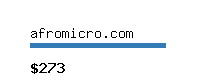 afromicro.com Website value calculator