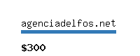 agenciadelfos.net Website value calculator