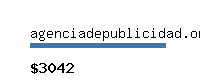 agenciadepublicidad.org Website value calculator