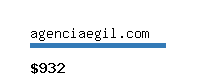 agenciaegil.com Website value calculator