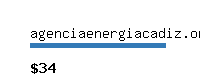 agenciaenergiacadiz.org Website value calculator