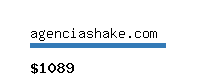 agenciashake.com Website value calculator