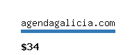 agendagalicia.com Website value calculator