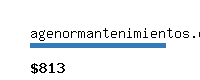 agenormantenimientos.com Website value calculator