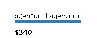 agentur-bayer.com Website value calculator