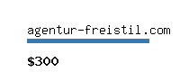 agentur-freistil.com Website value calculator