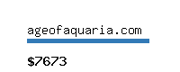 ageofaquaria.com Website value calculator