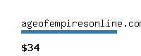 ageofempiresonline.com Website value calculator