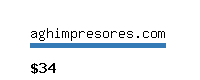 aghimpresores.com Website value calculator