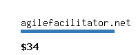 agilefacilitator.net Website value calculator