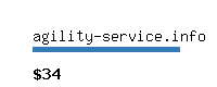 agility-service.info Website value calculator