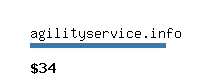 agilityservice.info Website value calculator