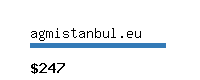 agmistanbul.eu Website value calculator